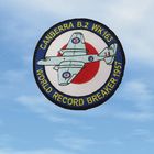 Canberra "World Record Breaker" Iron on patch